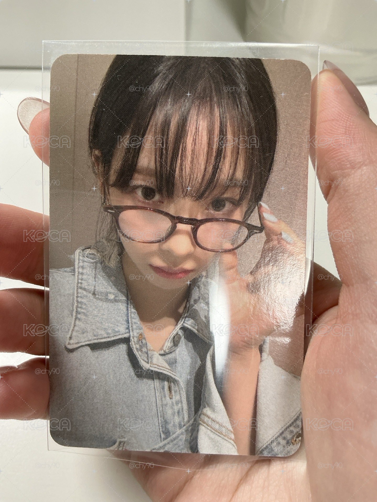 簽售卡眼鏡柚