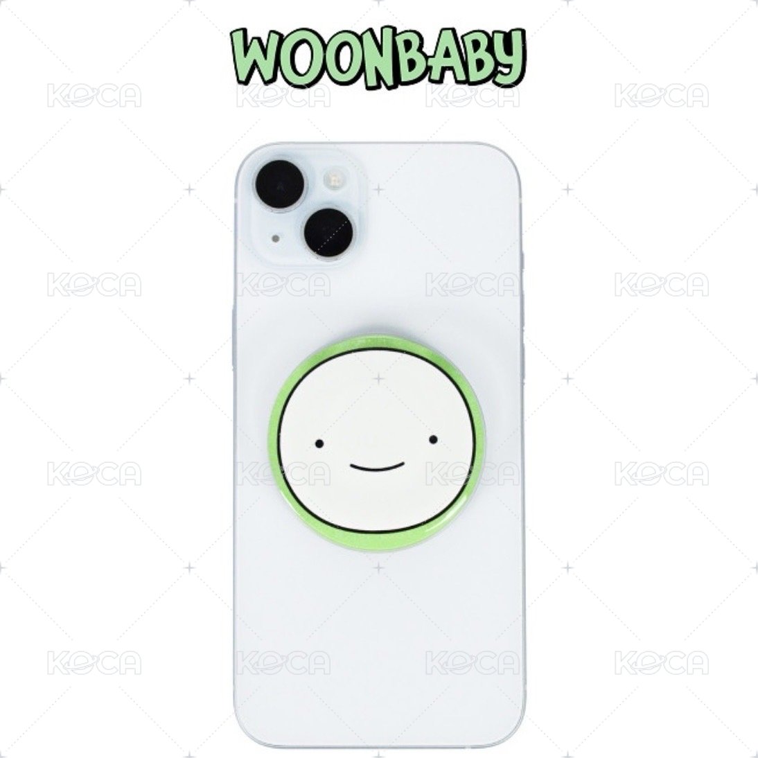 綠色底座 手機架 WOONBABY