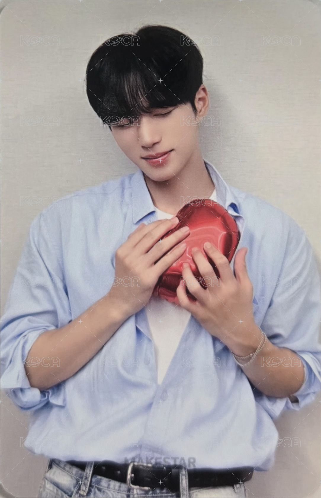 單曲一輯 ms 線下1.0 簽售卡 邱比特ver. 背面