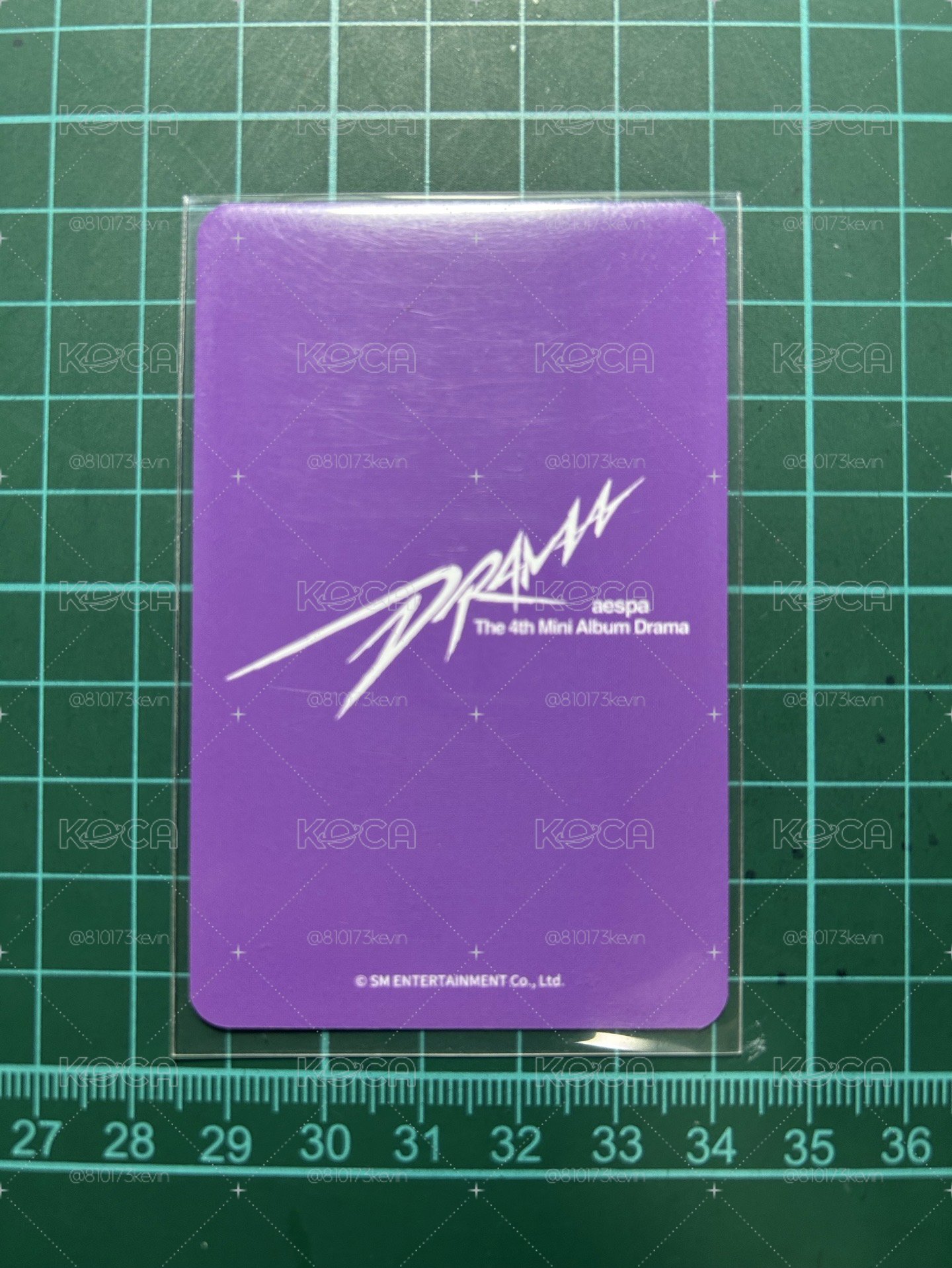 aespa drama 簽售 特典 葡萄柚 Karina 