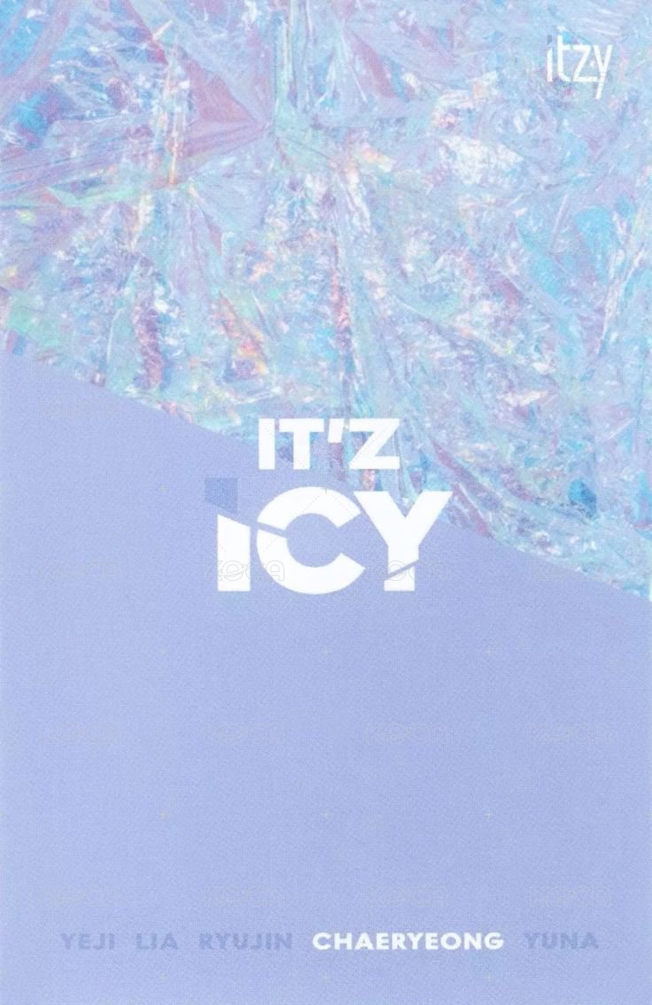 IT'z ICY 專輯卡  背面