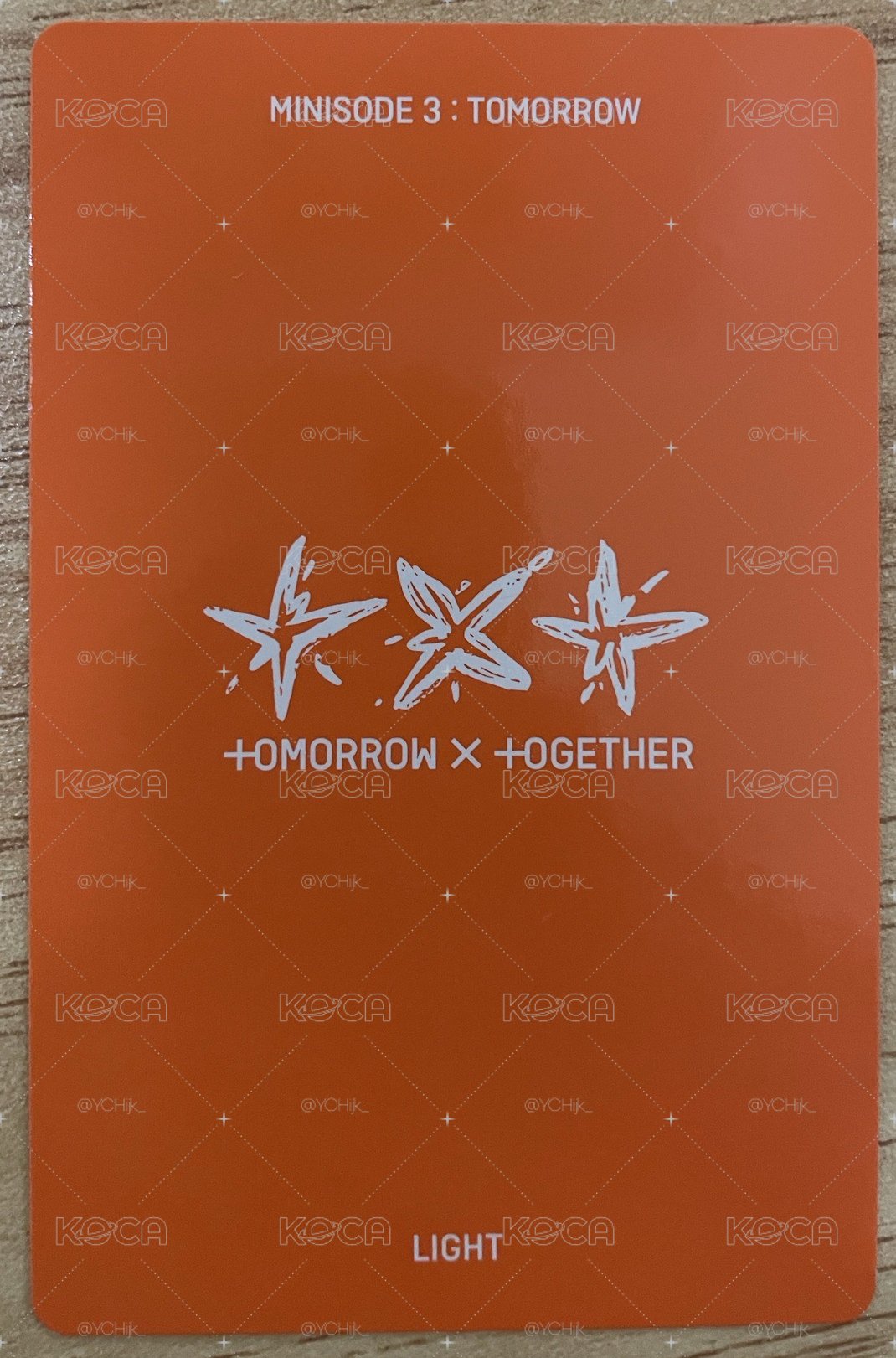 太顯 - 迷六 專輯卡 單封 Light版
