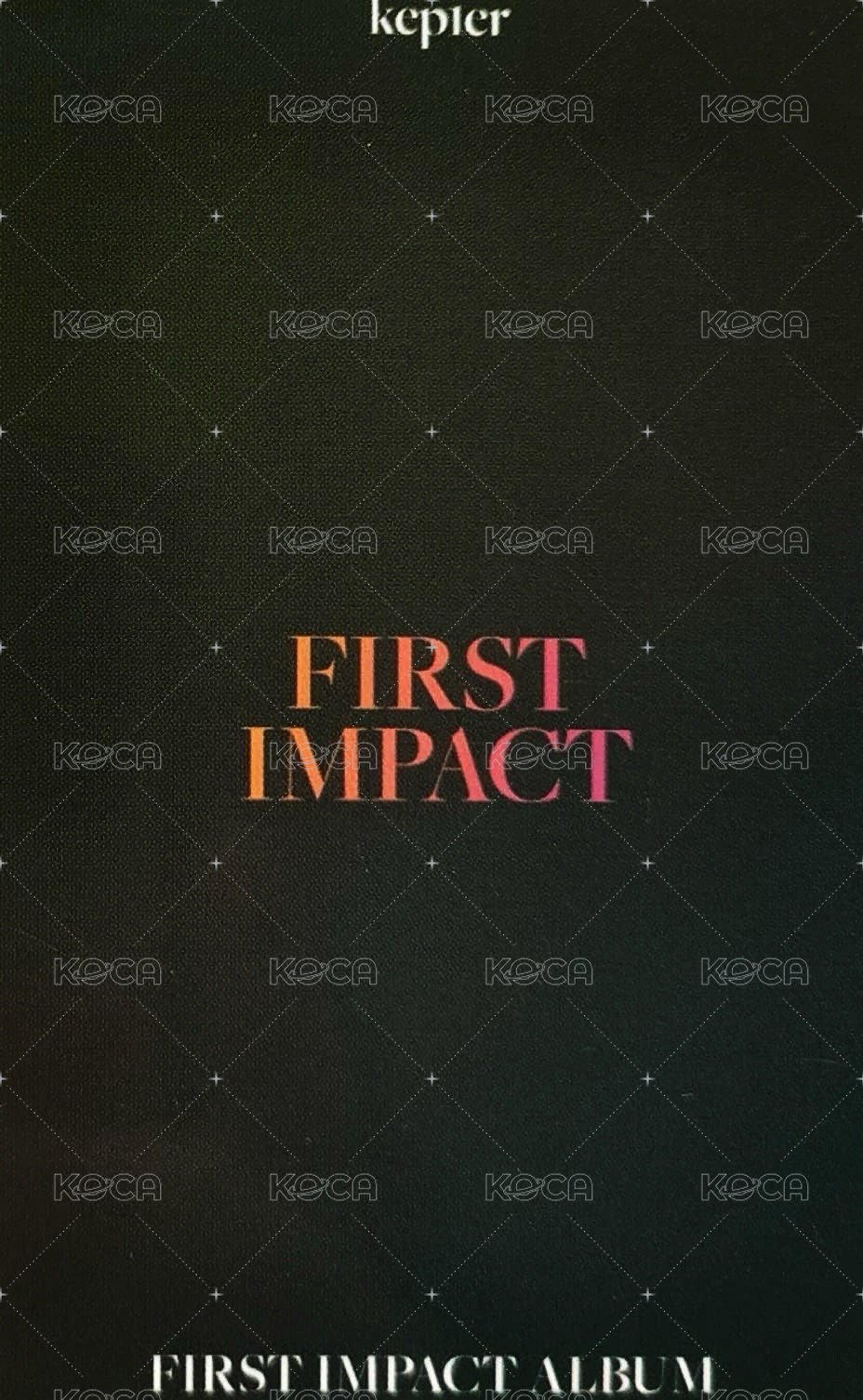 迷一 mokket 簽售卡  背面