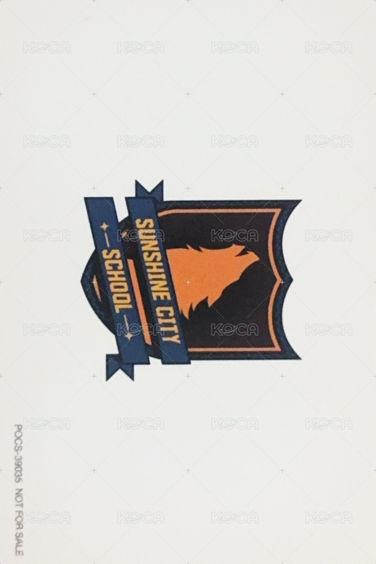 First Howling : WE 專輯卡 學生證 背面