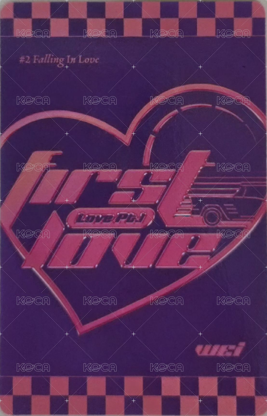 迷你四輯 專輯卡  背面