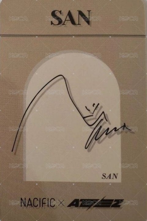 NACIFIC 代言卡 9.0 背面