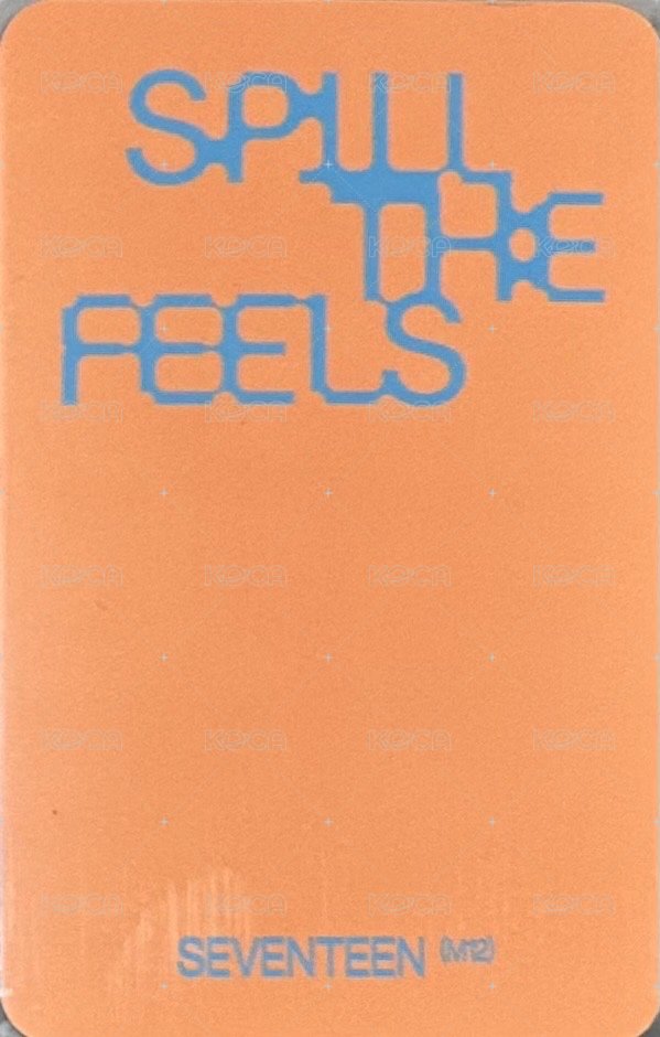 MINI12 bdm 簽售卡  背面