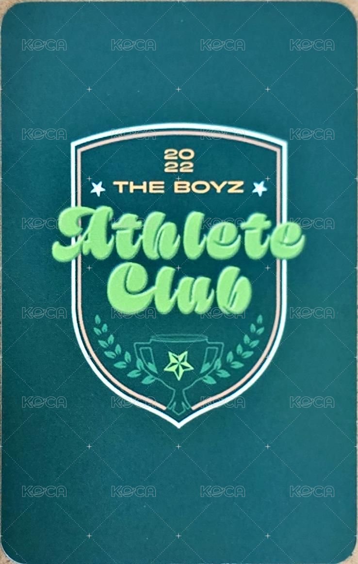 2022年曆 el 簽售卡  背面