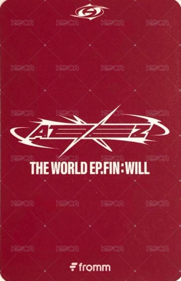 WILL fromm 1.0 特典卡  背面