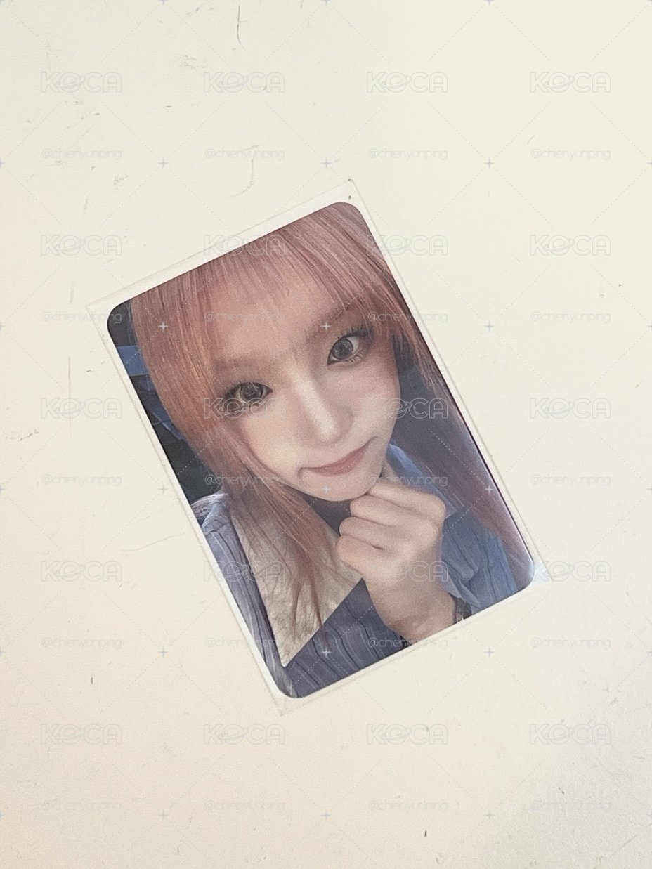 I SWAY yuqi 特典卡