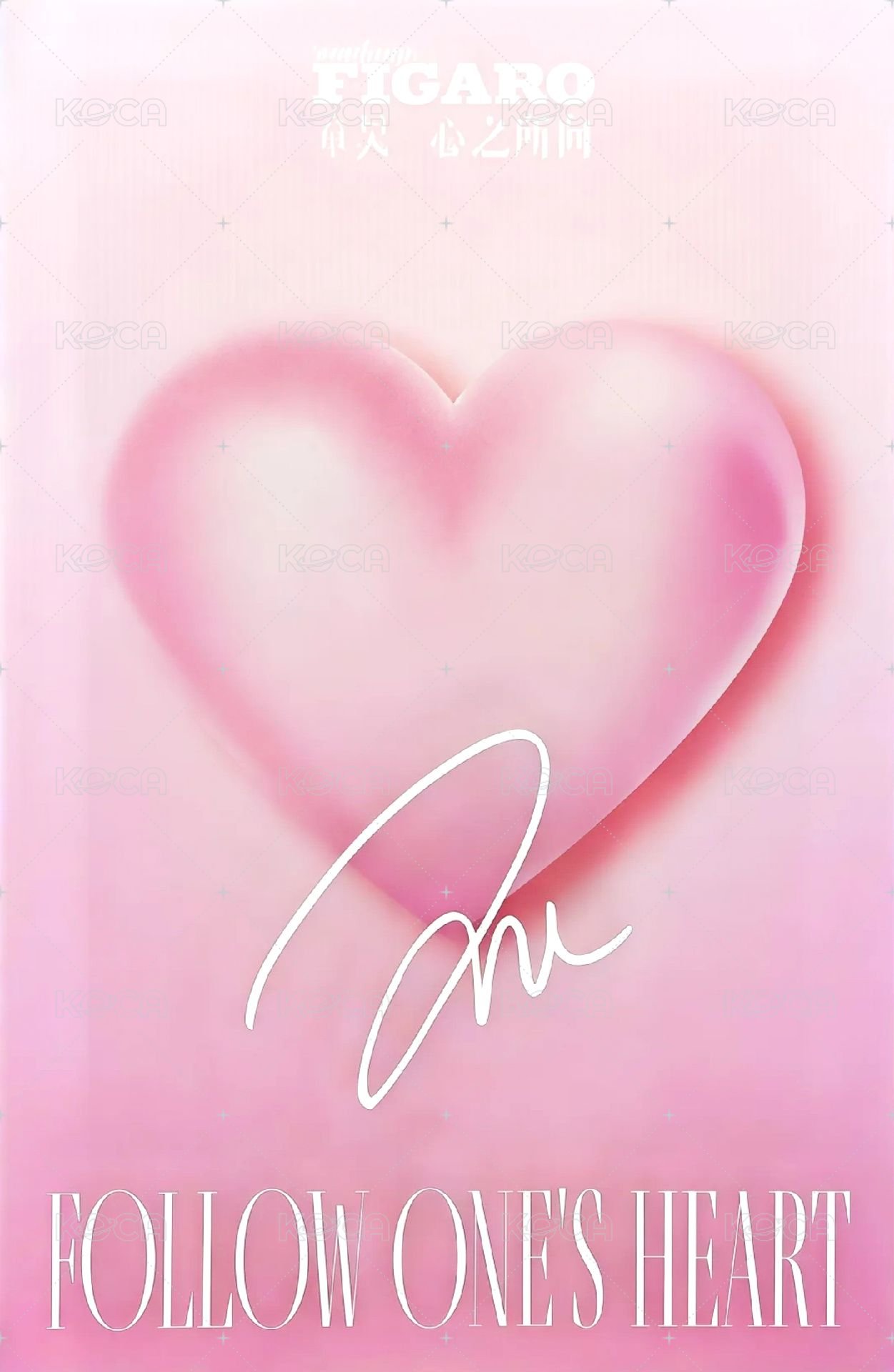 費加羅 雜誌卡 C ver. 背面