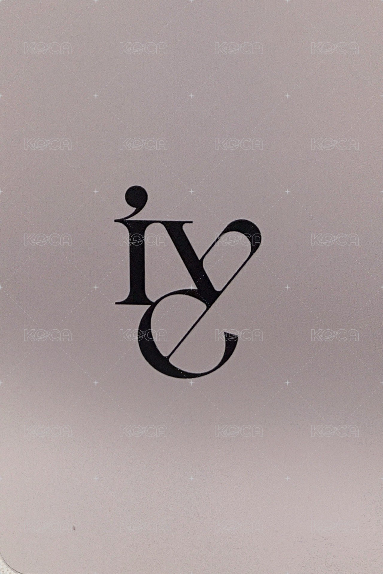 After LIKE mk 簽售卡  背面