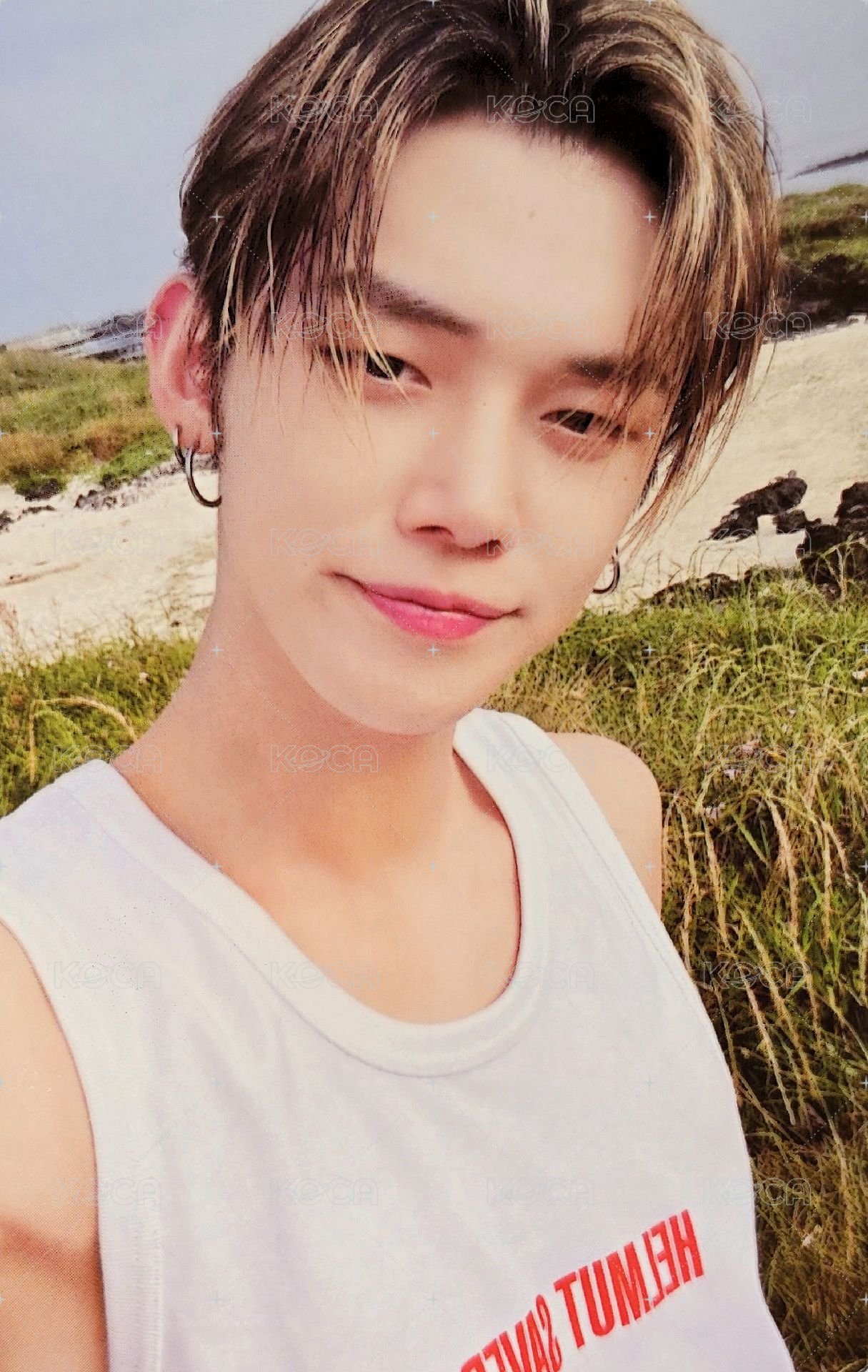 22夏寫 周邊卡 Sunrise red ver.崔然竣 正面