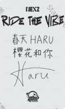 出道專 sr 特典卡  背面