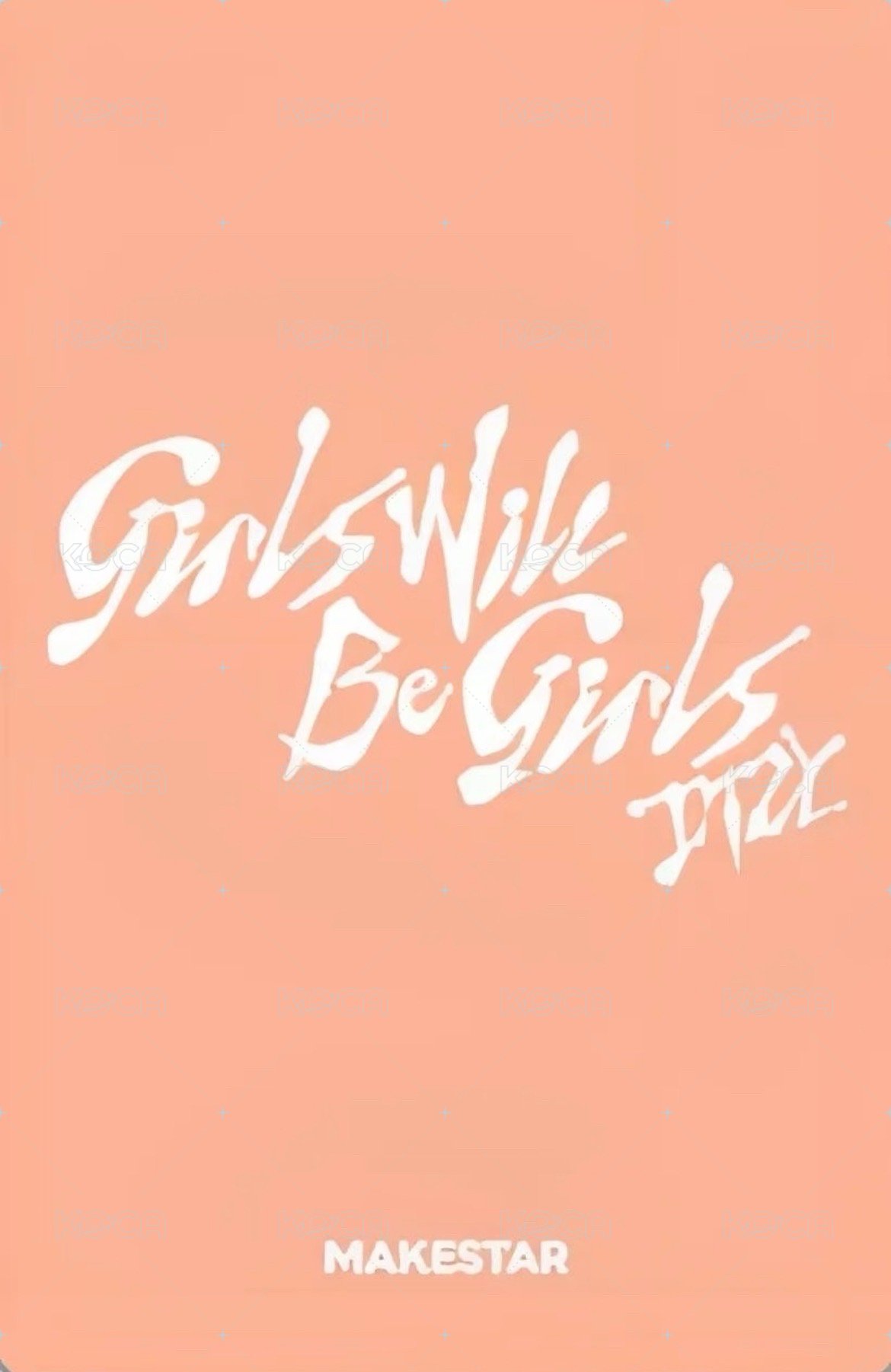 GWBG ms 台北 簽售卡 花環 背面