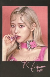 BORN PINK k4 團封 特典卡 