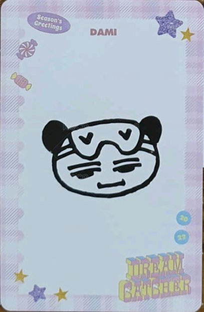 2022SG掛曆 年曆卡  背面