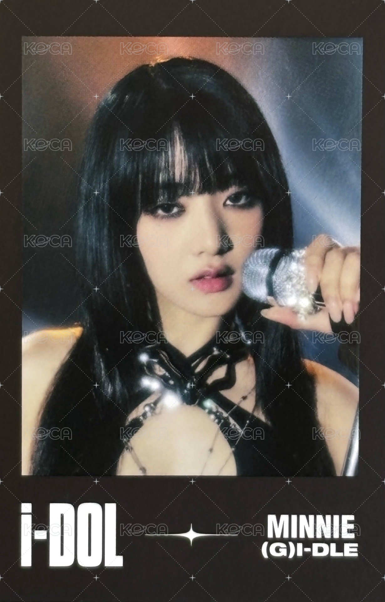 24’演唱會 iDOL 周邊卡 I-DLE i-DOL 場週拍-妮 正面