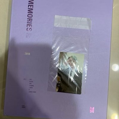 防彈少年團 BTS MEMORIES OF 2018 回憶錄 DVD寫真書 