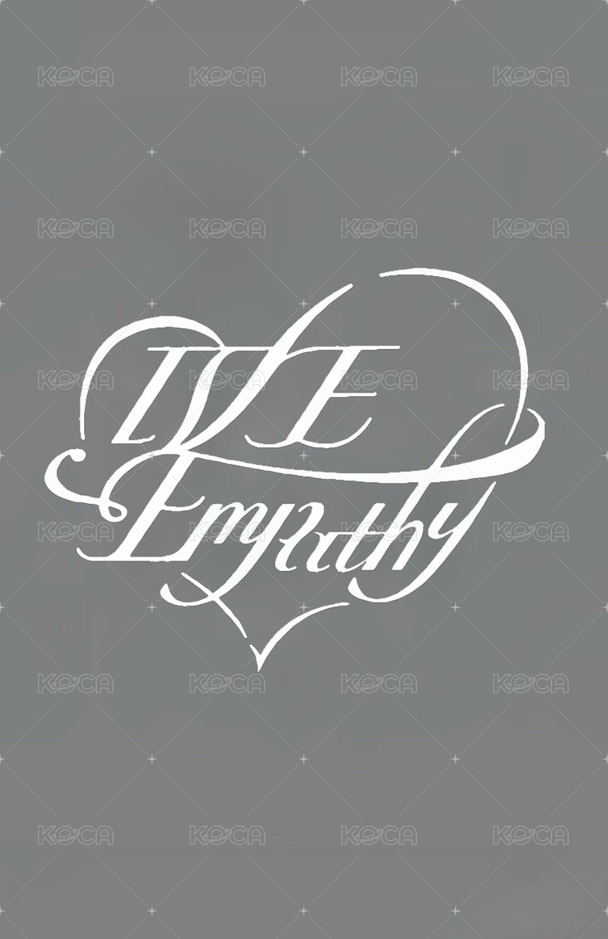 IVE EMPATHY 專輯卡 Lovedive ver. 背面