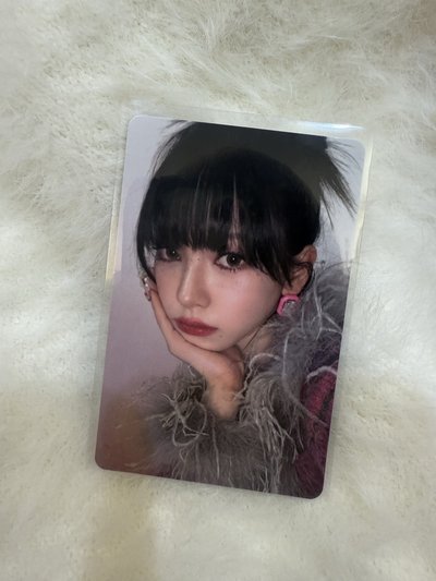 aespa Karina hotmess特典卡