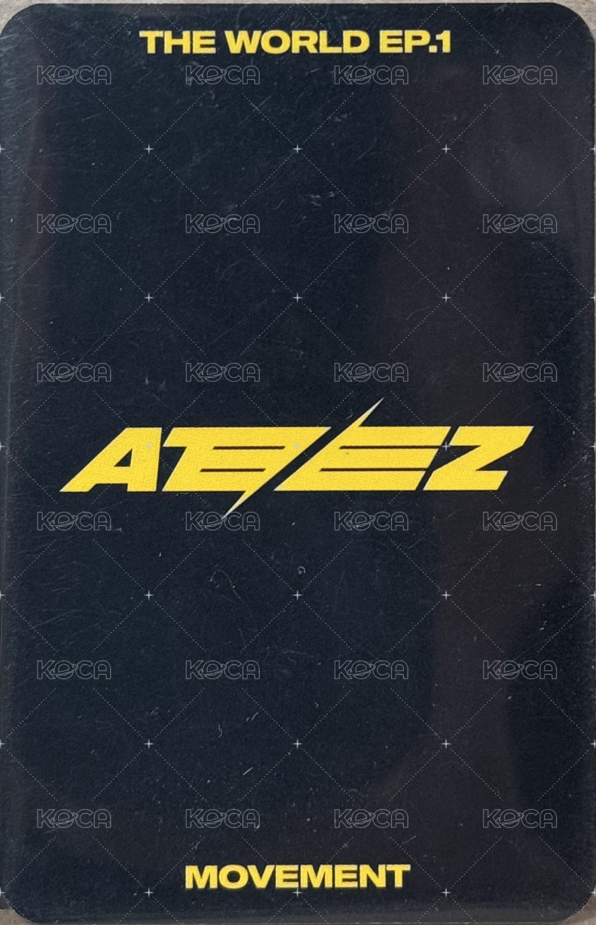 Movement Kpopstore 2.0 特典卡  背面