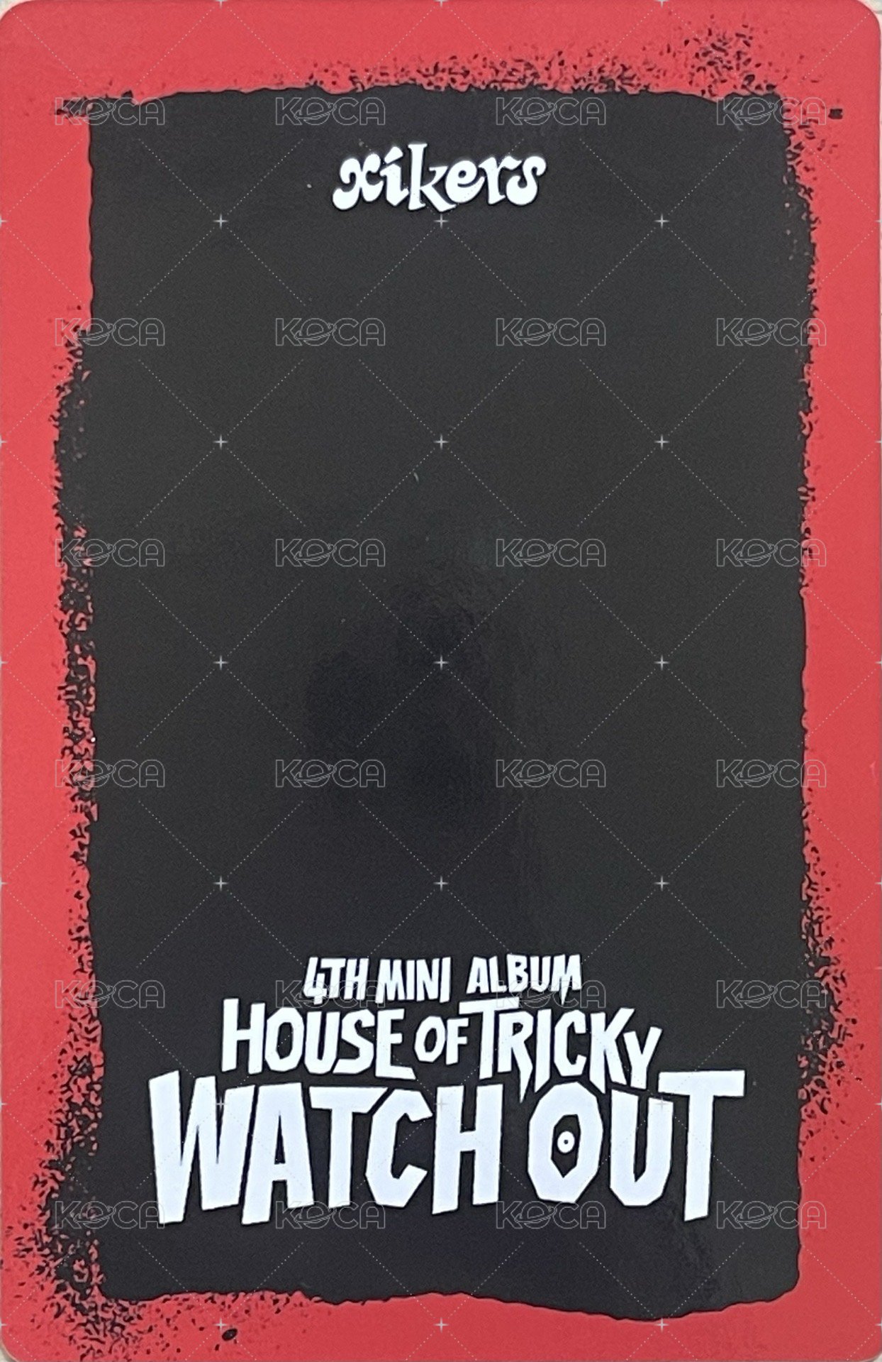 迷四 專輯卡 X ver. 背面