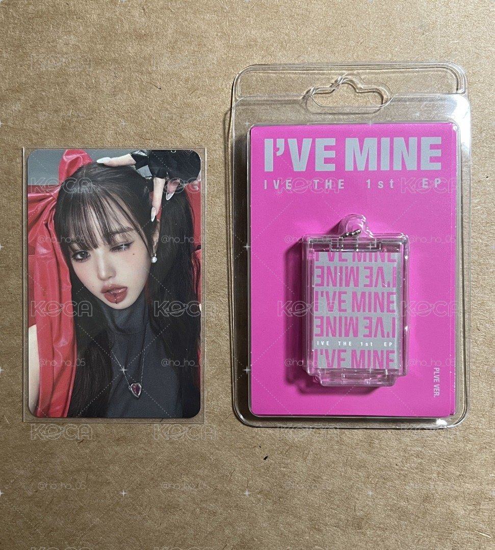 I’VE MINE 電子專 JANGWONYOUNG專卡 （如圖出）