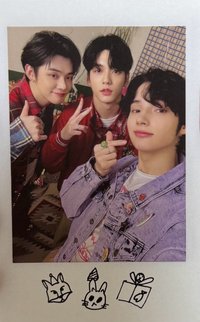 23 DECO KIT 周邊卡 三人拍立得