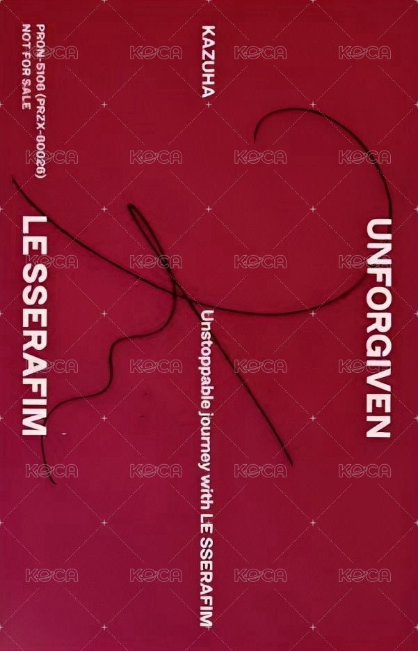 UNFORGIVEN JP 專輯卡 日咖限定盤 背面