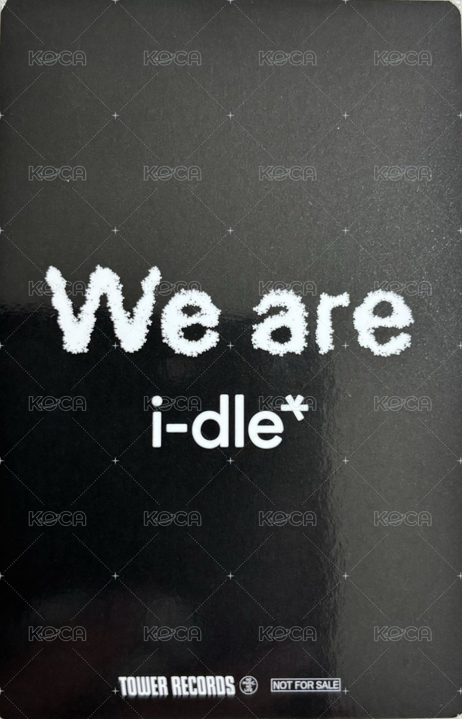 We are 塔店 特典卡 塔店閃卡 魔法少女 舒華 背面