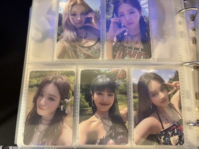 I-DLE 世巡周邊卡一套15張不拆