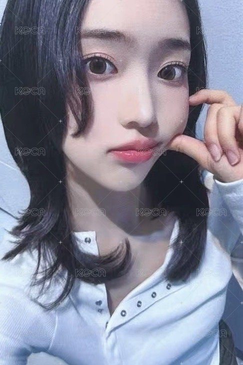 DA ms 1.0 簽售卡 捏臉頰愛心 正面