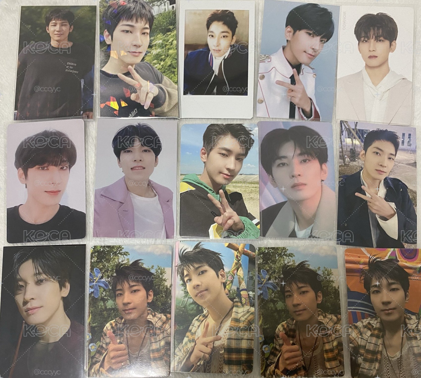 Wonwoo 全圓佑 小卡