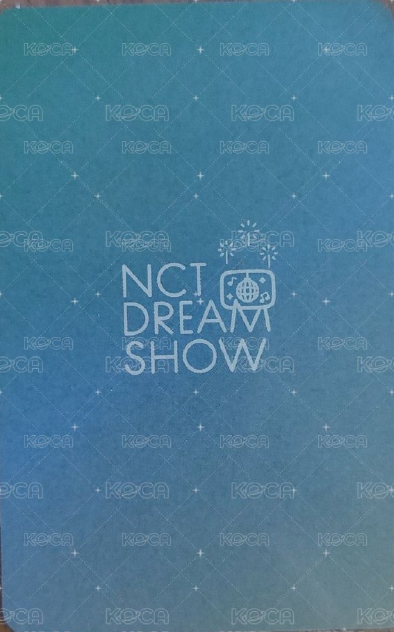 入場卡 / 場限卡 夢秀2 day1 入場卡 背面