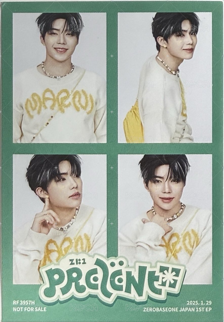 日專 專輯卡  正面