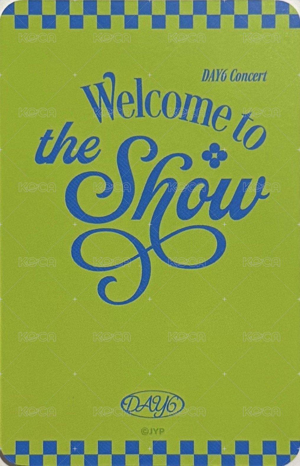 櫻花控 壓克力立牌 周邊卡  背面