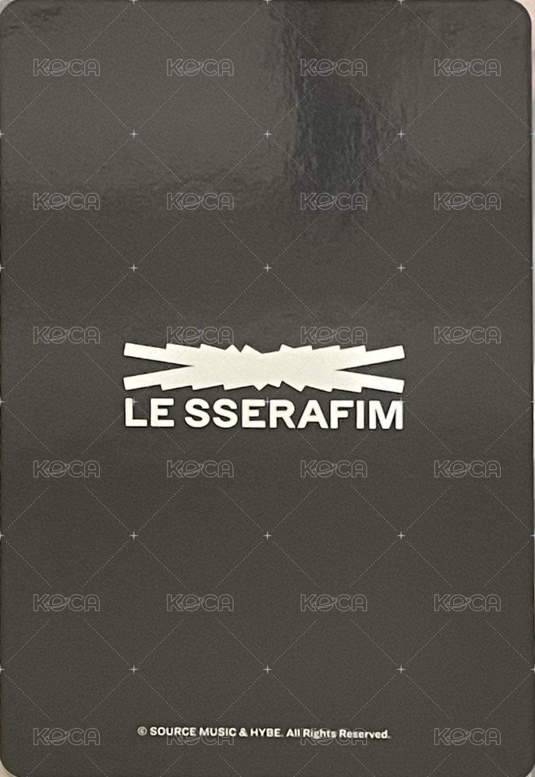 CRAZY JP 周邊卡 毛球卡 背面