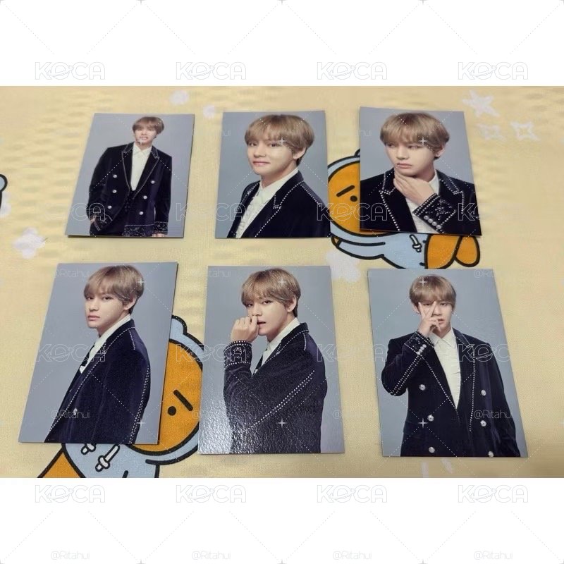 BTS 防彈少年團 Wings巡演 隨機小卡 金泰亨 V 整組