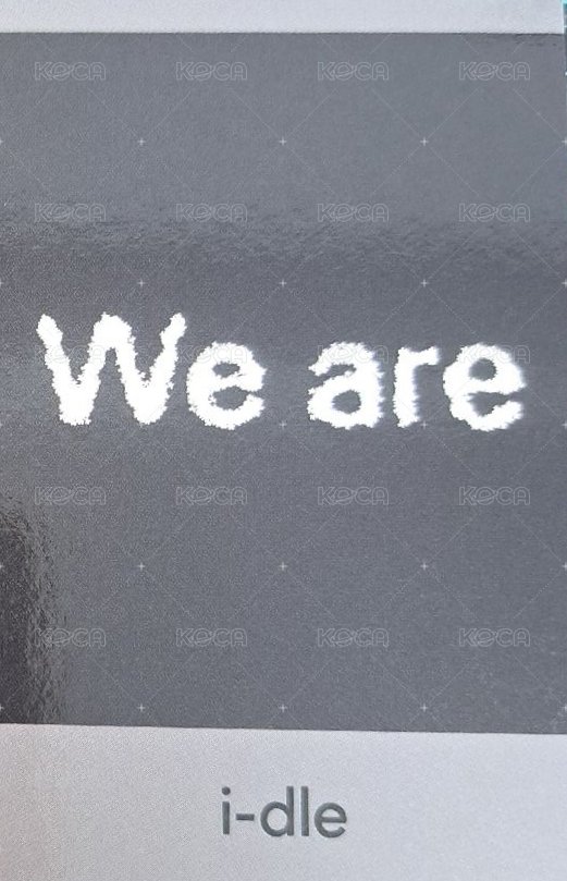 We are k4 6.0 幸運卡  背面