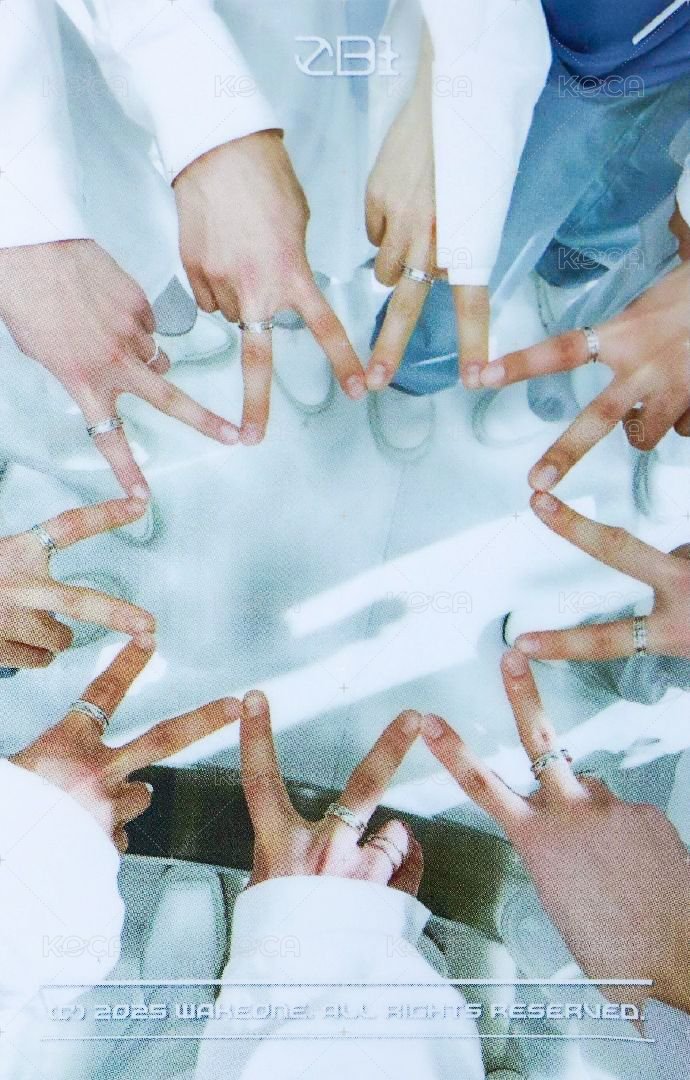 迷五快閃 周邊卡 戒指卡 背面