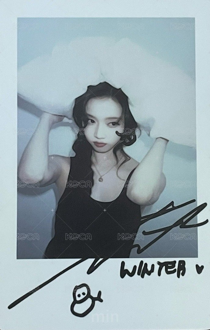 雜誌卡 Winter MOEVIR雜誌拍立得 正面
