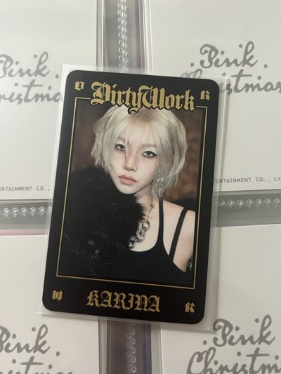 Dirty Work快閃隨機小卡金版柚