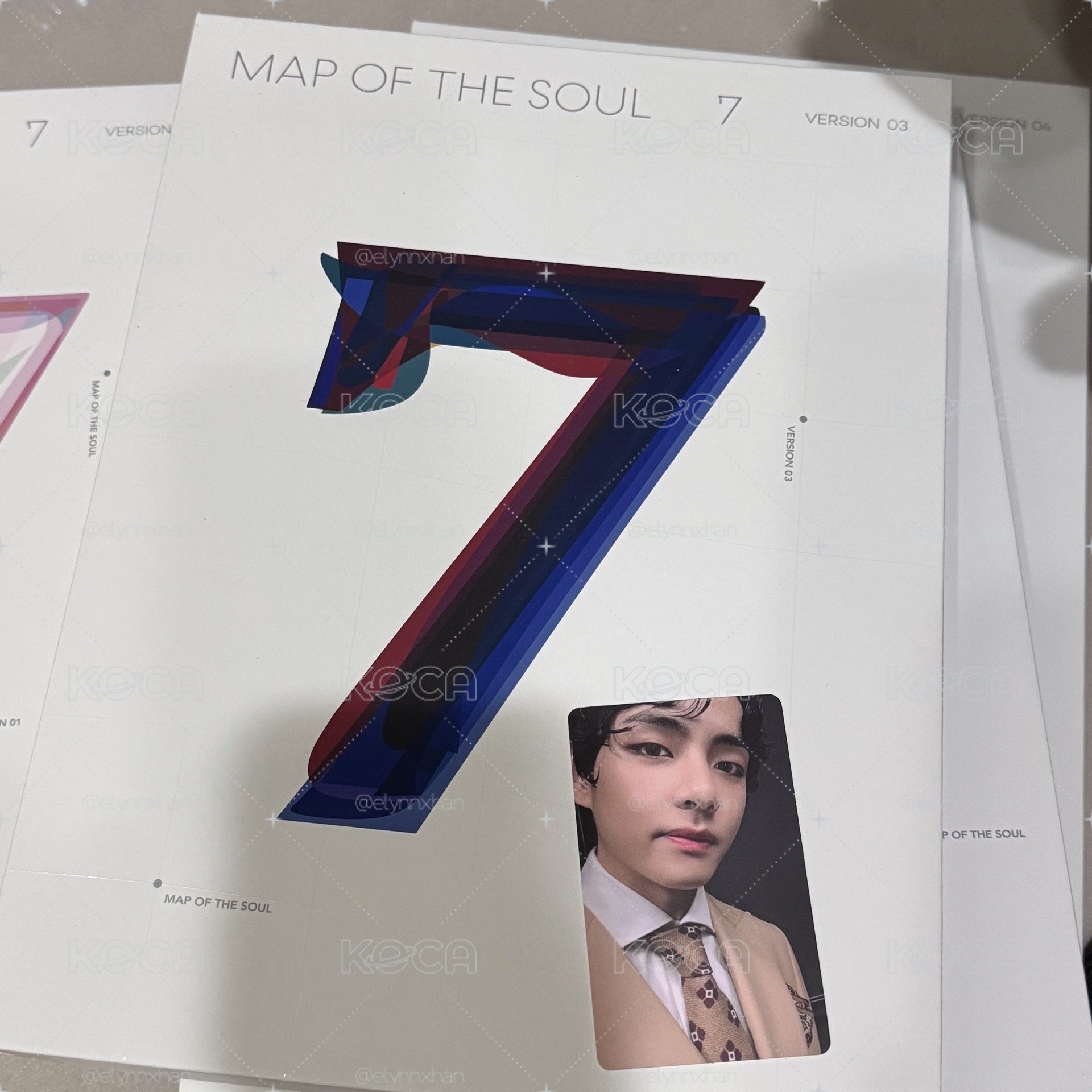 BTS防彈少年團 map of the map:7泰亨卡