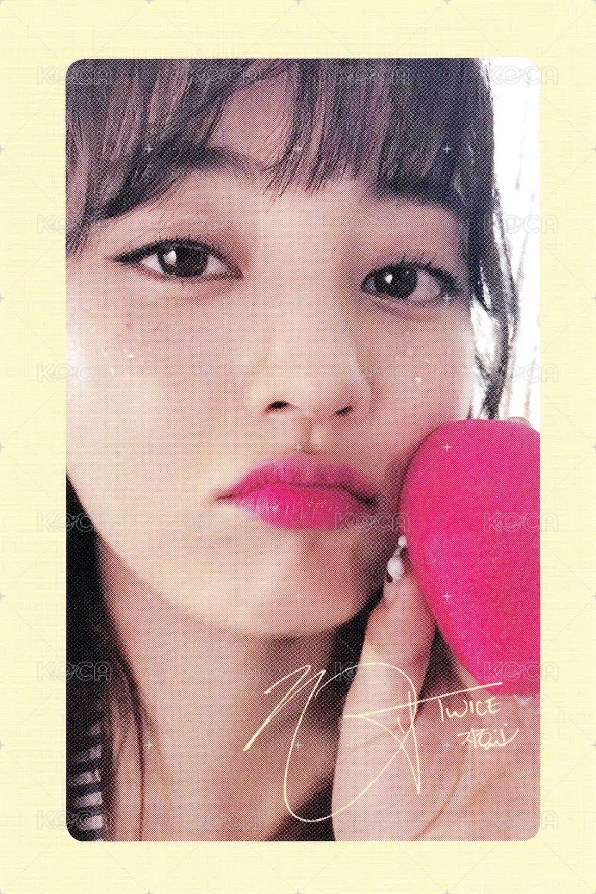 Twicetagram 專輯卡 預售禮 正面