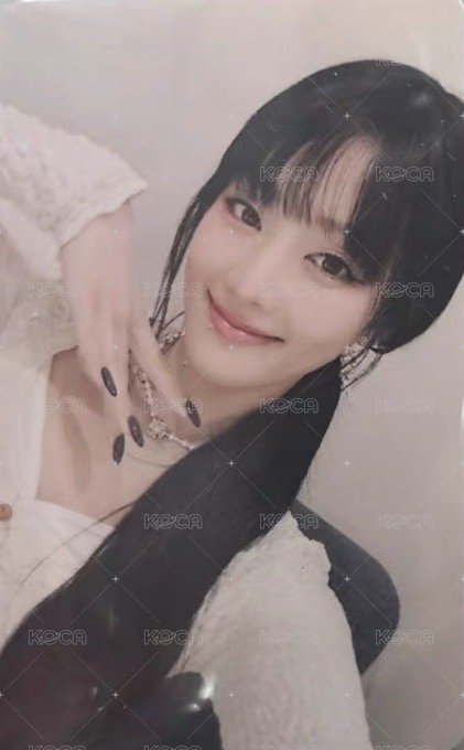 HER fanme 2.0 簽售卡  正面