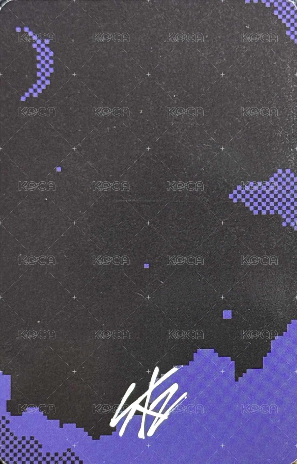 NOEASY 專輯卡 Ver.3 背面