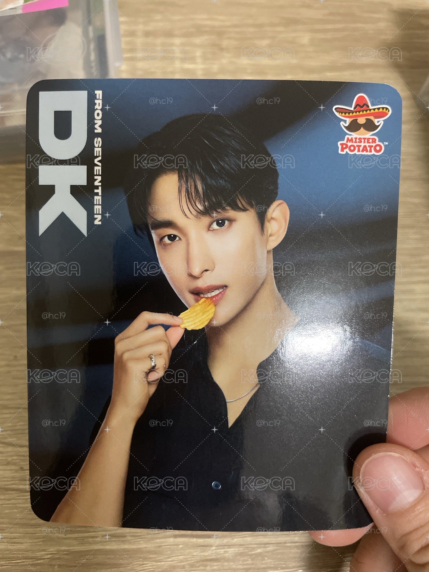 DK MisterPotato代言卡