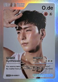 LXVE to DEATH 專輯卡 Trading card