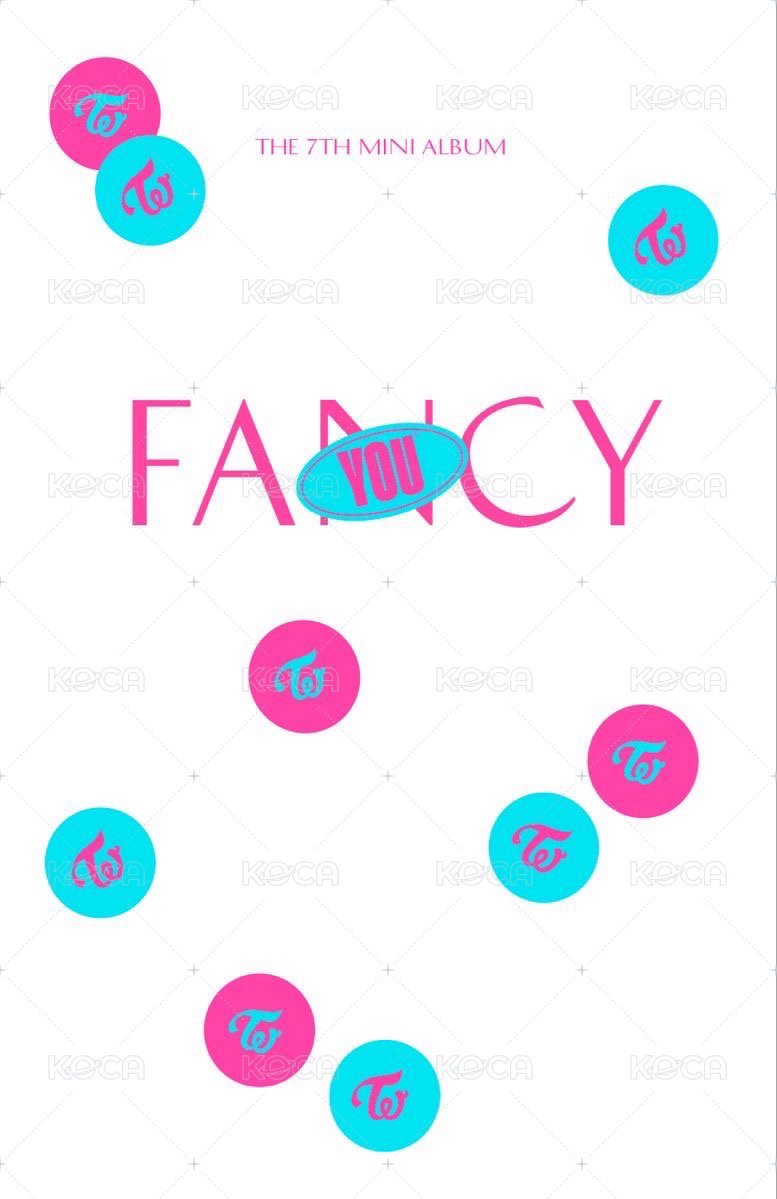 FANCY YOU 專輯卡  背面